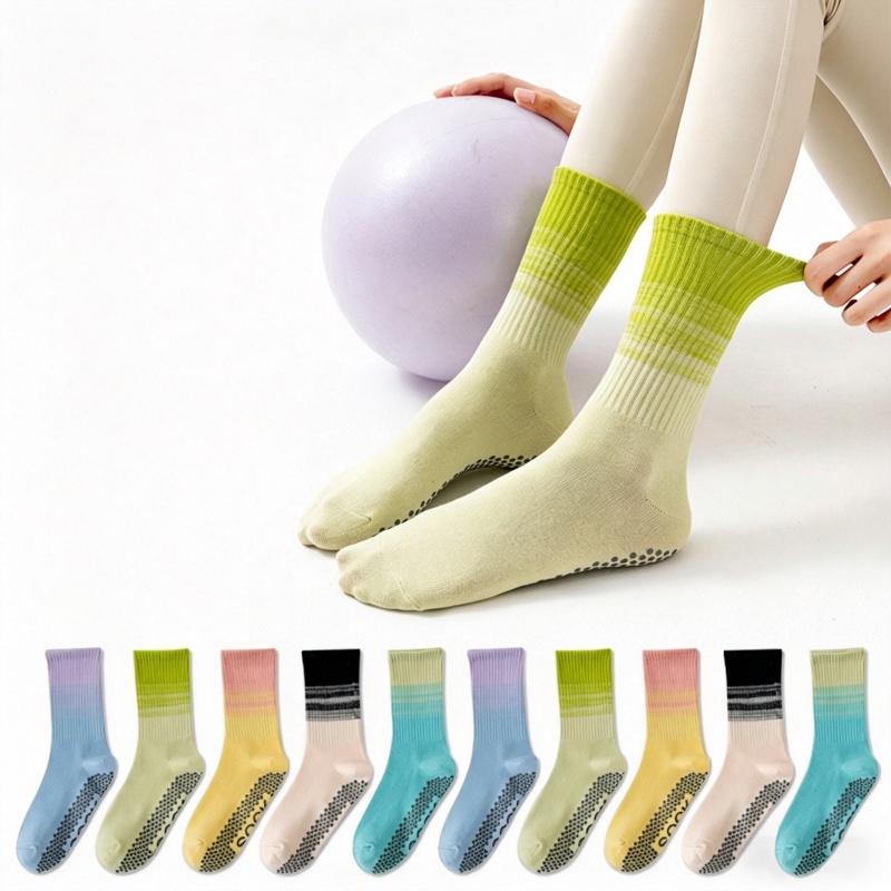 Pilates Yoga Grip Socks - Dreamlikelin 1 par de meias femininas