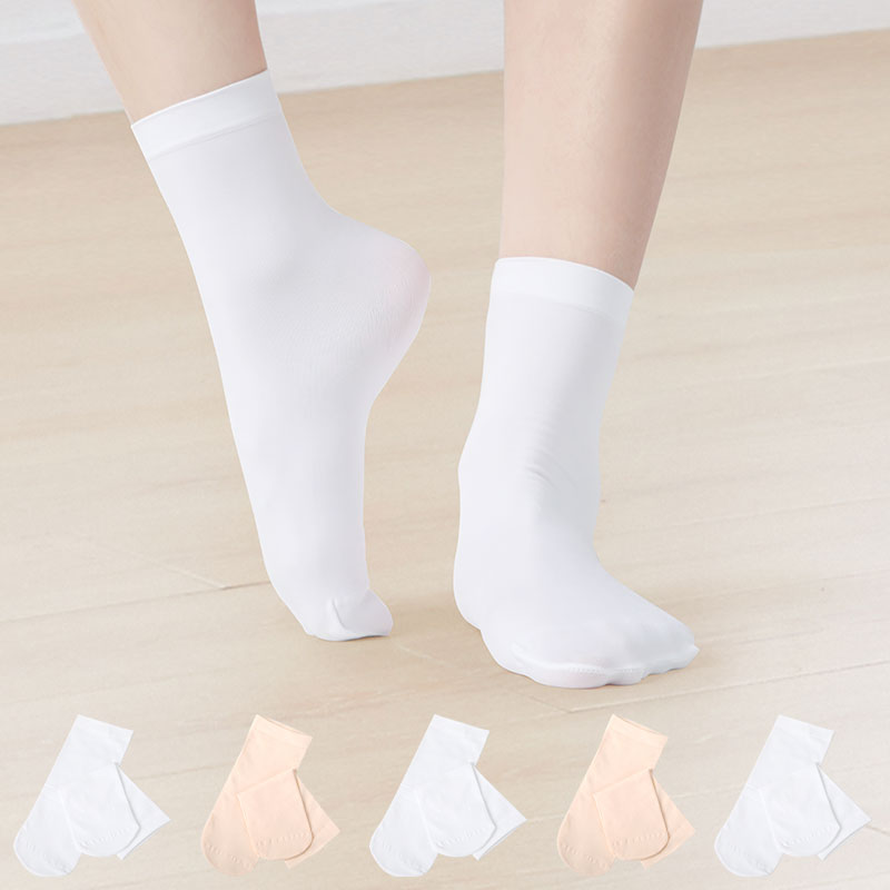 Pilates Yoga Grip Socks - Meias de dança respiráveis profissionais para
