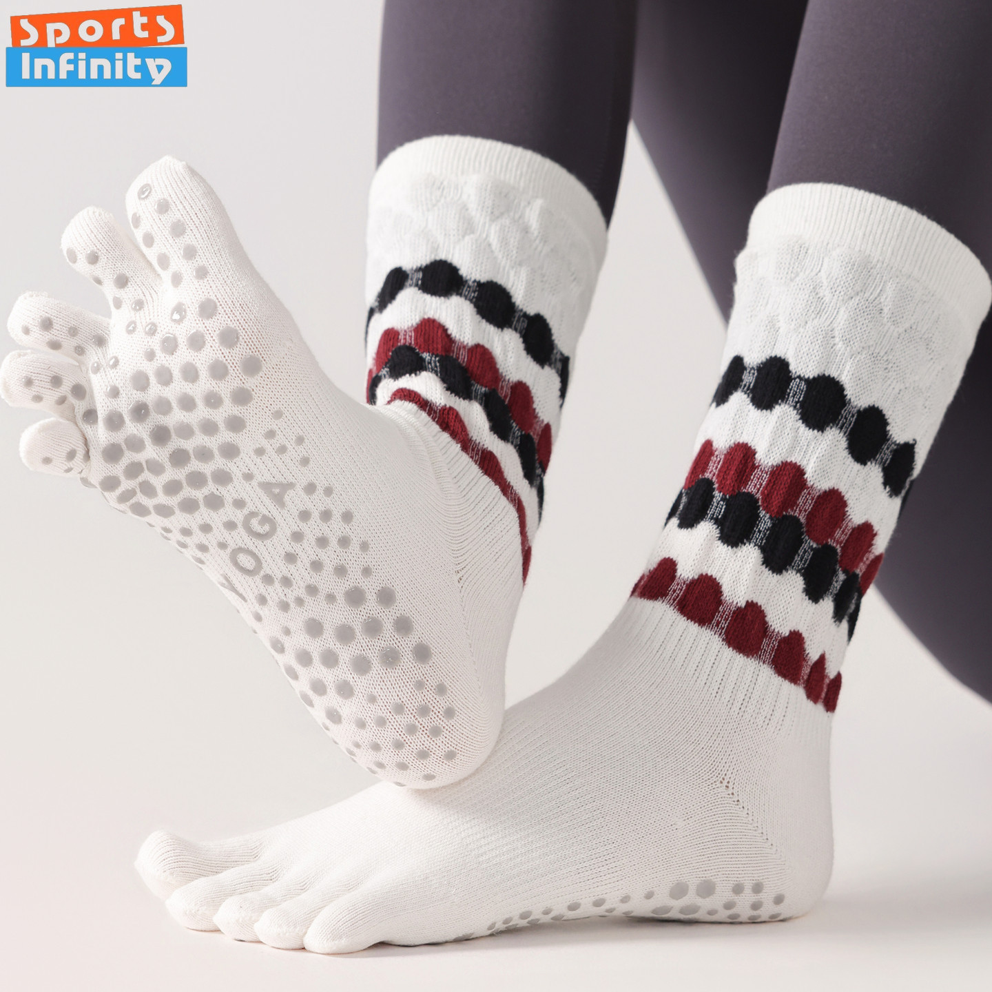 Pilates Yoga Fitness - Moda cinco dedos meias de yoga