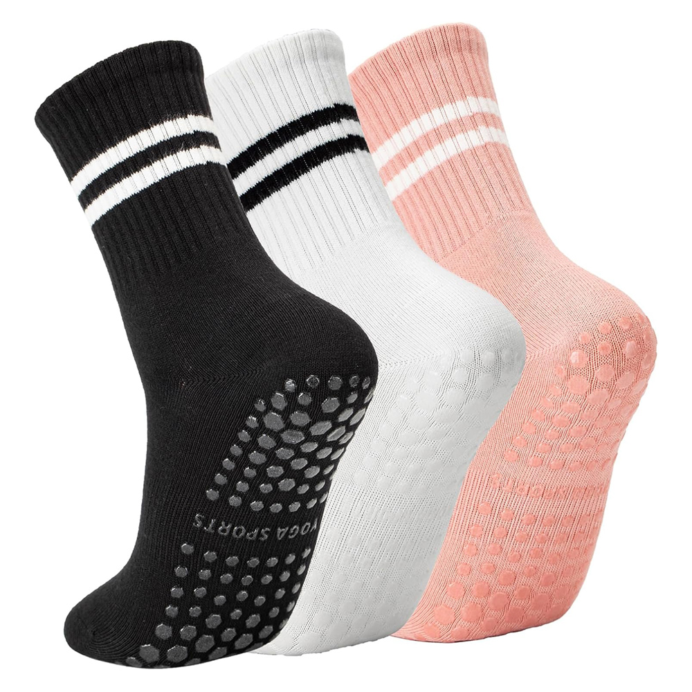 Pilates Yoga Grip Socks - Meias de ioga e pilates com