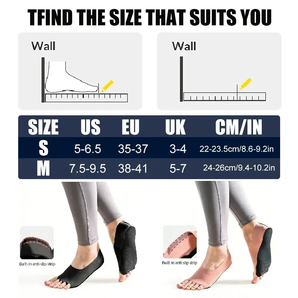 1 Par de Meias de Yoga e Pilat - Pilates Yoga Grip Socks avaliação e preço