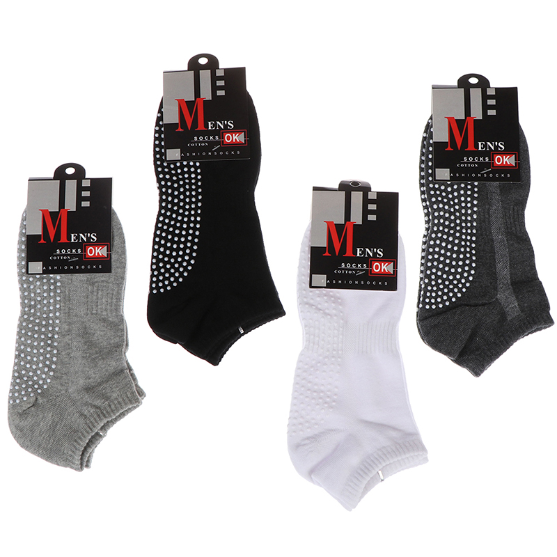 Novo par de meias masculinas d - Pilates Yoga Grip Socks avaliação e preço