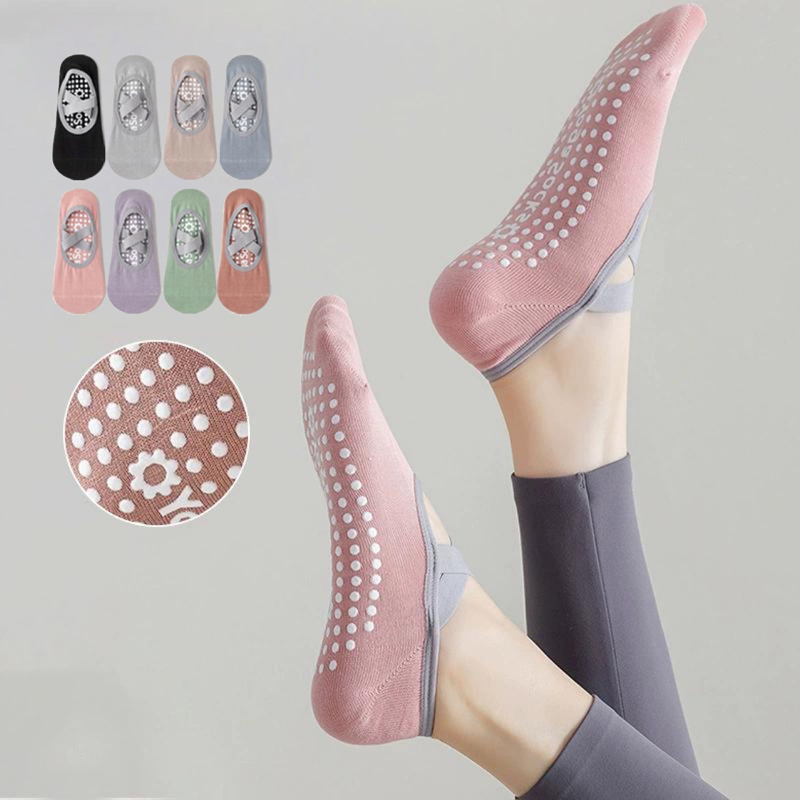 Meias de yoga com fundo de toa - Pilates Yoga Grip Socks avaliação e preço