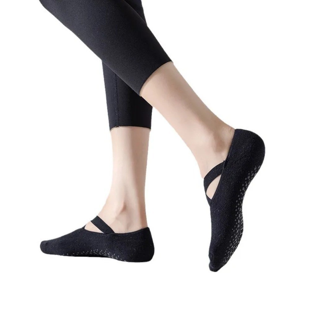 1/3 Pares de Meias de Yoga Fem - Pilates Yoga Grip Socks avaliação e preço