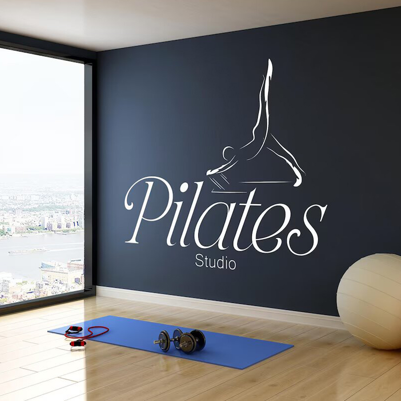 Pilates estúdio adesivo decalq - Pilates Yoga Quotes avaliação e preço