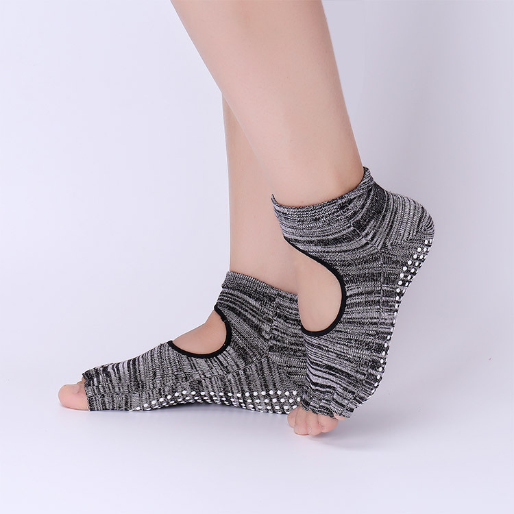 Meias de ioga antiderrapantes  - Pilates Yoga Grip Socks avaliação e preço