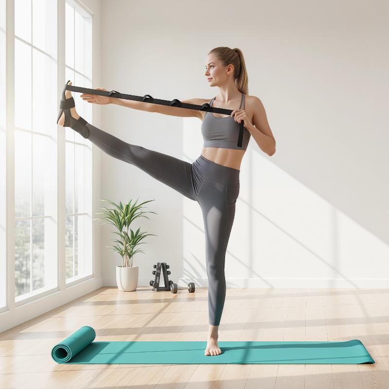 Faixa de alongamento para pern - Pilates Yoga Oxford avaliação e preço