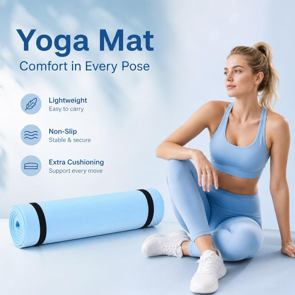 Tapete de ioga grosso antiderr - Pilates Yoga Shoes avaliação e preço