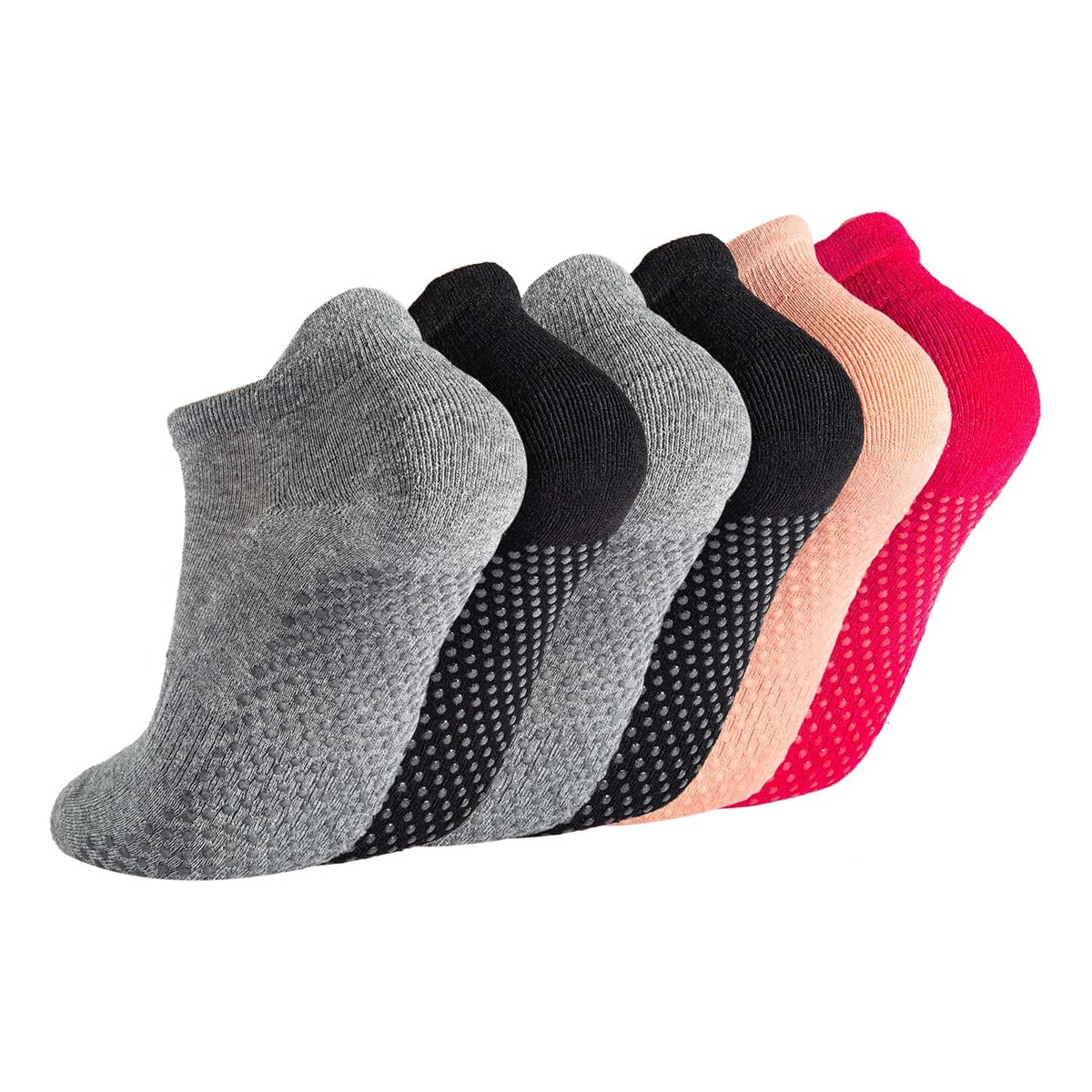 Meias de ioga antiderrapantes  - Pilates Yoga Grip Socks avaliação e preço